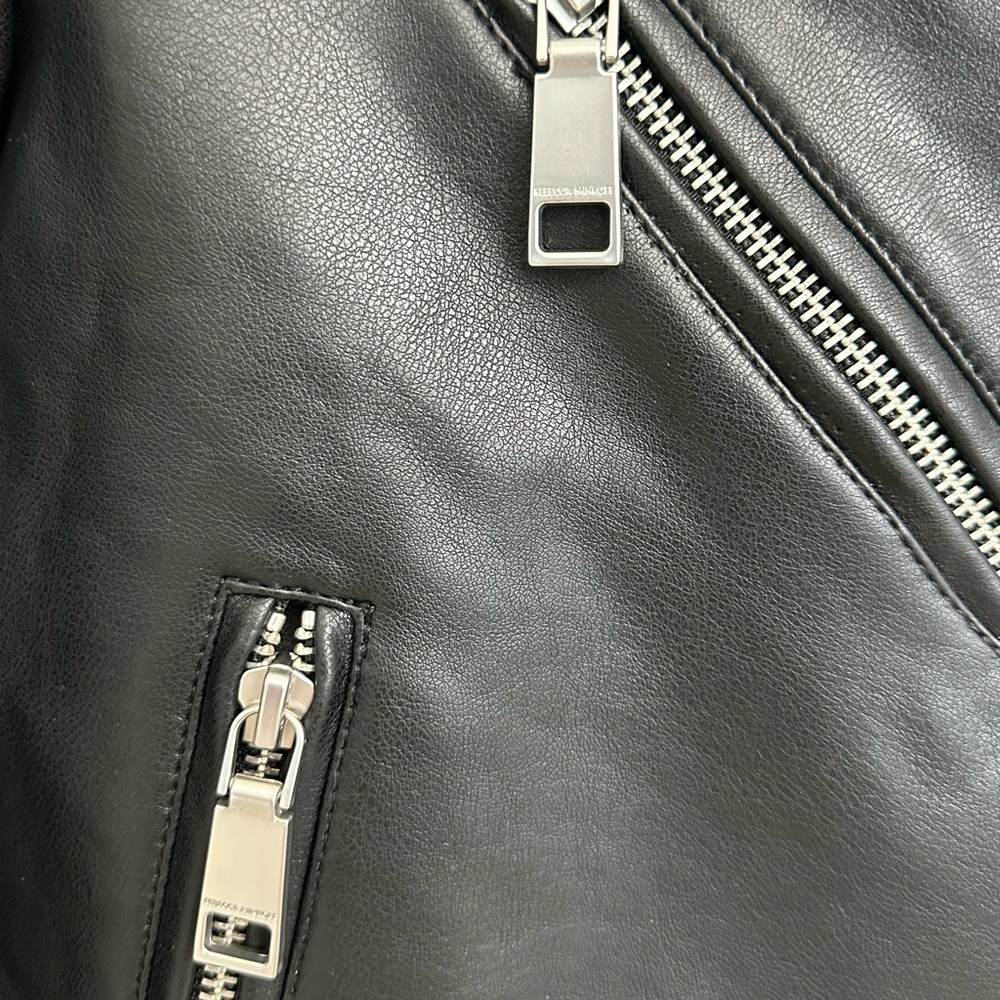 Rebecca Minkoff Faux leather Moto Jacket - Picture 2 of 9